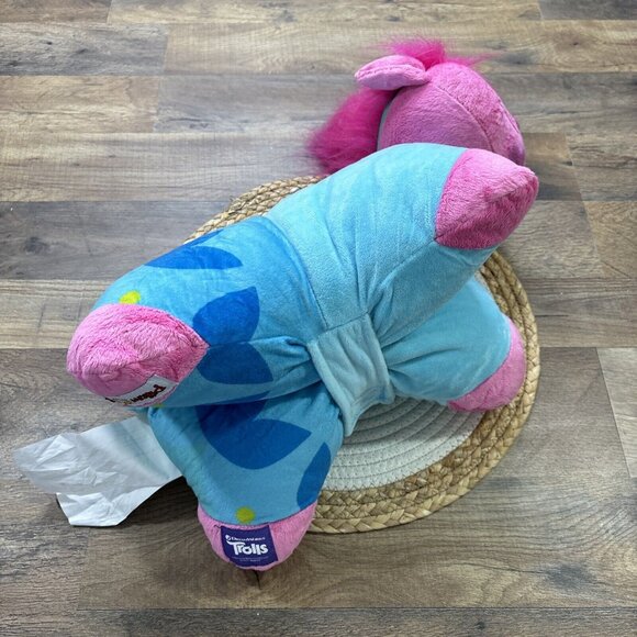 Pillow Pets Trolls Poppy Plush Stuffed Animal NEW w TAGS Dreamworks - Picture 4 of 11